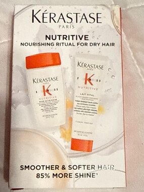 Kerastase Nutritive Hair Kit - White & Orange